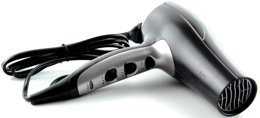 Remington Фен Pro-Air Turbo, 2400Вт, 3 режими, дифузор,турмалинова іоніз-я, хол. обдув, чорний D5220 фото