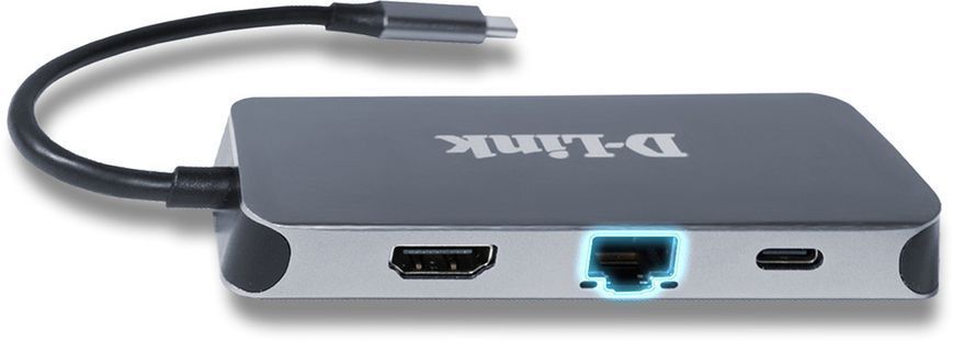 D-Link USB-Концентратор DUB-2335 3xUSB3.0, 1xUSB-C/PD, 1xHDMI 1.4b, 1xGE, USB-C DUB-2335 фото