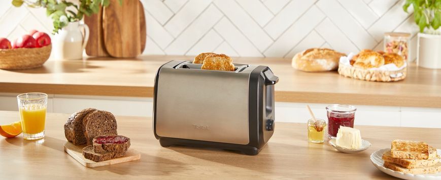 Tefal toaster Subito 1100W, metal, black