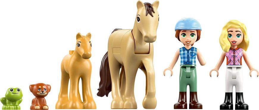 LEGO Конструктор LEGO Friends Причіп для коня й лошати 42695 фото