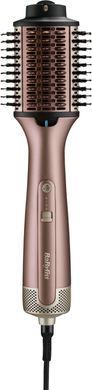 BaByliss Фен-щетка Air Power Volume, 1000Вт, режимов-2, дифузор, иониз-я, хол. обдув, розовый AS95E фото