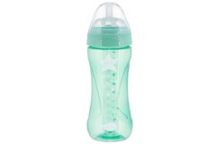 Дитяча Антиколікова пляшечка Nuvita NV6052 Mimic Cool 330мл зелена - купити в інтернет-магазині Coolbaba Toys