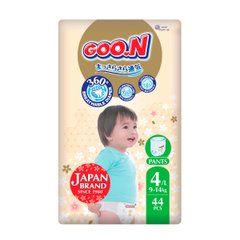 Трусики-подгузники GOO.N Premium Soft для детей 9-14 кг (размер 4(L), унисекс, 44 шт) F1010101-157 фото