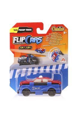 Flip Cars Машинка-трансформер 2 в 1 Такси и Пикап EU463875-09 фото