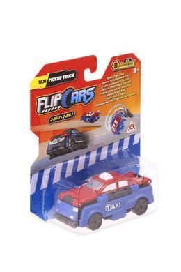 Flip Cars Машинка-трансформер 2 в 1 Такси и Пикап EU463875-09 фото