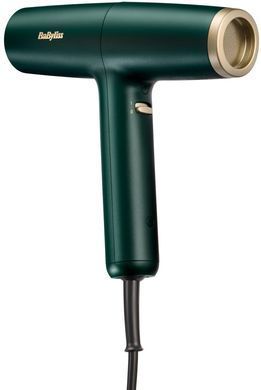 BaByliss Фен Air Power Pro, 1700Вт, 3 режими, дифузор, іоніз-я, хол. обдув, зелений D6555DE фото