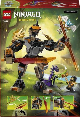 LEGO Конструктор LEGO Ninjago Робот Коула для місії і Дракон Зейн 71854 фото