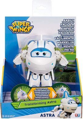 Super Wings Игровая фигурка-трансформер Transforming Astra, Астра EU720224 фото