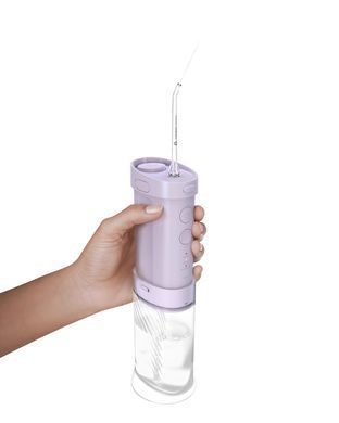 Philips Іригатор Philips портативний Sonicare Compact Flosser 1000, чаша 200 мл, складний, фіолетовий HX3333/23 фото