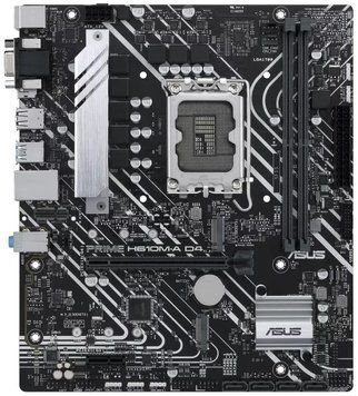 ASUS Материнcкая плата PRIME H610M-A D4-CSM s1700 H610 2xDDR4 M.2 HDMI-VGA-DP mATX 90MB19P0-M0EAYC фото