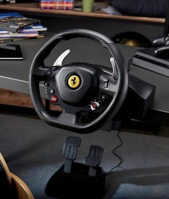 Thrustmaster Кермо і педалі для PC/PS4/PS5 T80 FERRARI 488 GTB EDITION 4160672 фото