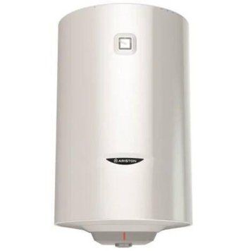 Ariston Водонагрівач електр. PRO1 R 80 V 1,8K PL EU круглий 80л, 1,8кВт, мех. кер-ння, С, Італія, білий