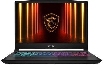 MSI Ноутбук MSI Katana 15 HX B14WFK-896XUA 15.6 QHD, Intel i7-14650HX, 32GB, F1TB, NVD5060-8, DOS, чорний 9S7-1587C1-896 фото