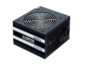Chieftec Блок живлення Smart (500W), >85%, 120мм, 1xMB 24pin(20+4), 1xCPU 8pin(4+4), 2xMolex, 3xSATA, 1xPCIe 8pin(6+2) GPS-500A8 фото
