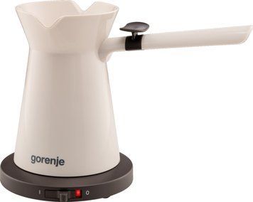 Gorenje Кавоварка Gorenje електротурка 0.35л, мелена, на 2 чашки, бежевий TCM350W фото