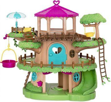 Li`l Woodzeez Игровой набор - Дом на дереве с лифтом 6444Z фото