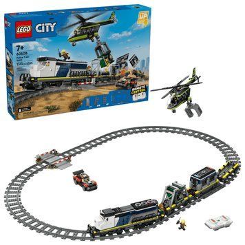 LEGO Конструктор LEGO City Пограбування поліцейського поїзда 60508 фото