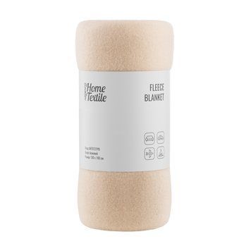 ARDESTO Плед Ardesto Fleece 130x160см, 100% поліестер, бежевий