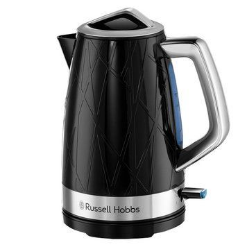 Електрочайник Russell Hobbs Structure, 1.7л, пластик , чорно-сріблястий 28081-70 фото