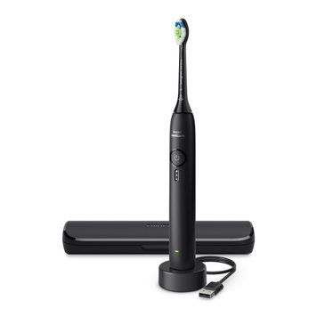 Philips Philips toothbrush electric Sonicare 3100 series, nozzle-1, case, black HX4033/32 фото