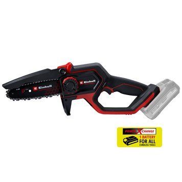 Einhell Пила ланцюгова акумуляторна Einhell GP-PS 18/20 Li BL - Solo безщіткова 18В шина 192мм різ 150мм 8м/с 1.38кг без АКБ та ЗП 4600080 фото