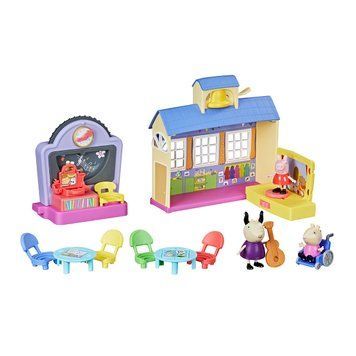 Ігровий набір Peppa - ШКОЛА ПЕППИ (3 фігурки, звук) F2166 фото