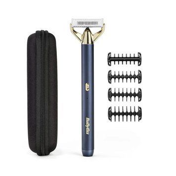 BaByliss Babyliss haircut kit Babyliss X- Blade Super-X Metal for mustache, beard, battery, nozzles-4, steel, case, blue OT992E фото