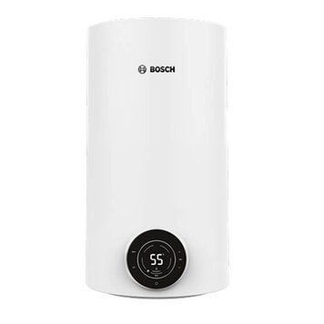 Bosch Водонагрівач електр. круглий Tronic 4000T, 80л, 2кВт, сухий тен, вертикальний монтаж, електр. кер-ння, B, білий