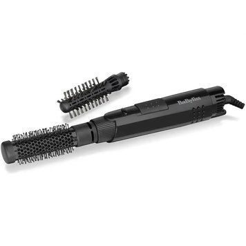 BaByliss Фен-щітка, 300Вт, 2 режими, хол. обдув, 2 насадки, чорний AS86E фото