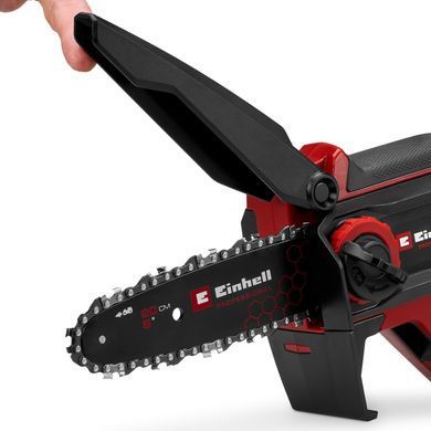 Einhell Cordless chain saw Einhell GP-PS 18/20 Li BL - Solo brushless 18V bar 192mm cut 150mm 8m/s 1.38kg without Battery and battery 4600080 фото