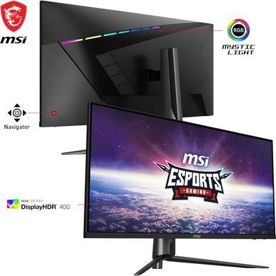 MSI Монітор MSI 40" MAG401QR 2xHDMI, DP, USB-C, 2xUSB, Audio, IPS, 3440x1440, 21:9, 155Hz, 1ms, sRGB 118%, AdaptiveSync, HDR400 9S6-3EA54H-015 фото