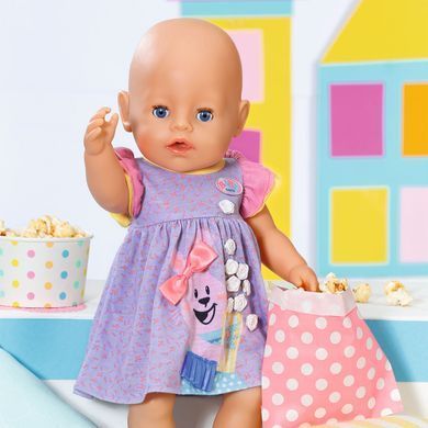 Одежда для куклы BABY BORN - МИЛОЕ ПЛАТЬЕ (фиолетовое) 828243-2 фото