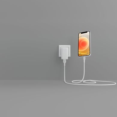 Belkin Кабель USB-A - Lightning силиконовый, с клипсой, 1м, белый CAA008BT1MWH фото