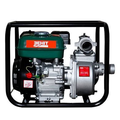 ZENIT Мотопомпа бензинова ЗМП-50 v2.0, 30м3/г (500л/хв), 6.5к.с, 21кг 853425 фото