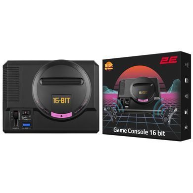2E Ігрова консоль 16bit HDMI (2 бездротових геймпада, 188 ігор) 2E16BHDWS188 фото