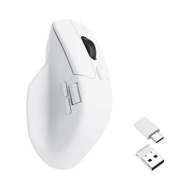 Keychron Миша M6 BT/WL/USB-A/USB-C, білий M6-A3 фото