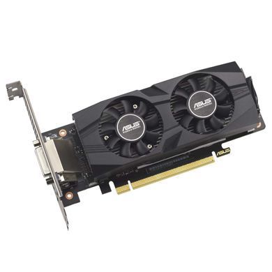 ASUS Відеокарта GeForce RTX 3050 6GB GDDR6 OC low profile RTX3050-O6G-LP-BRK 90YV0KQ0-M0NA00 фото