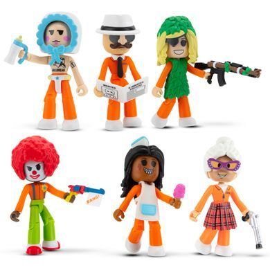 DevSeries Игровой набор Multipack Jailbreak: Hiding in Plain Sight, 6 фигурок и аксессуары, W1 CRS0059 фото