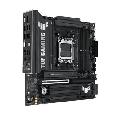 ASUS Материнcкая плата TUF GAMING B850M-PLUS WIFI7 sAM5 B850 4xDDR5 M.2 HDMI DP Wi-Fi BT mATX 90MB1MU0-M0EAY0 фото