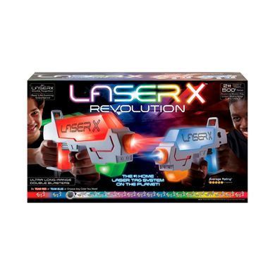 Игровой набор для лазерных боев - LASER X REVOLUTION LONG RANGE ДЛЯ ДВУХ ИГРОКОВ 88178 фото