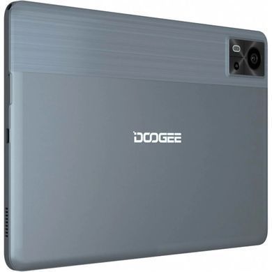 Doogee Планшет T10E 10.1" 4ГБ, 128ГБ, LTE, 6580мА&bull;г, Android, сірий 6924351644406 фото