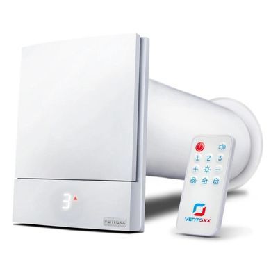 MYCOND Рекуператор Ventoxx Harmony Smart 0,5м пульт дистанційного керування Wi-Fi LED-індикація пластикова решітка
