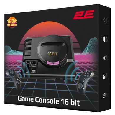 2E Ігрова консоль 16bit HDMI (2 бездротових геймпада, 188 ігор) 2E16BHDWS188 фото