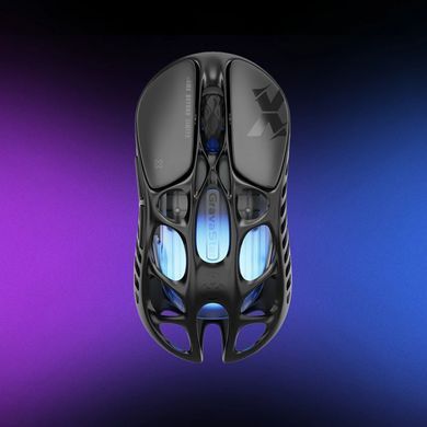 GravaStar Мышь Mercury X, BT/WL/USB-A, RGB, чорний GSX_BLK фото