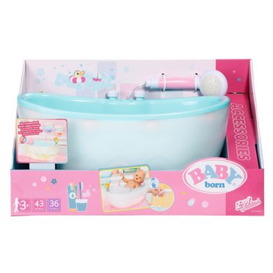 Автоматическая ванночка для куклы BABY BORN – ЛЕГКОЕ КУПАНИЕ (свет, звук) 835784 фото