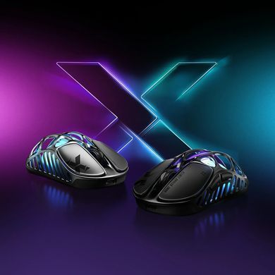 GravaStar Мышь Mercury X, BT/WL/USB-A, RGB, чорний GSX_BLK фото