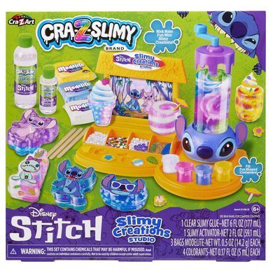 Cra-Z-Art Слайм Cra-Z-Art Stitch Slimy Creations Studio, набір 31од 37199CRA фото