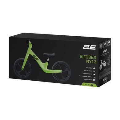2E Біговел NY 12" салатовий ZCY-NY12-GREEN фото