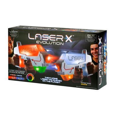 Игровой набор для лазерных боев - LASER X REVOLUTION LONG RANGE ДЛЯ ДВУХ ИГРОКОВ 88178 фото