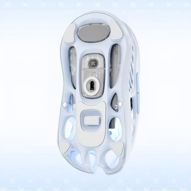 GravaStar Мышь Mercury M1 Pro, корпус из магниевого сплава, BT/WL/USB-A, RGB, Ice Blue GRAVASTARM1PRO_BLU фото